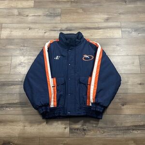 Vintage 90s Logo Athletic NFL Denver Broncos Puffer Jacket